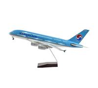 Modelo de avión Volador Modelo Avión A380 De Fundición A Presión A Escala 1/160 Transporte Aéreo La Aerolínea Internacional Coreana Aviación Aviones Modelo
