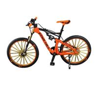 Modelo de bicicleta de dedo, 2,56 pulgadas, mini bici de dedos, juguete de simulación de bicicleta de montaña | Montaña de bicicleta para decoración de pasteles, decoración del hogar, colección de