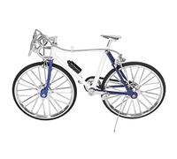 Modelo de Bicicleta de Dedo Desmontable de Alta Simulación 1:10 para Decoración de Escritorio de Oficina, Modelo de Mini Bicicleta de Goma Metálica, Adorno para Regalos para el Hogar