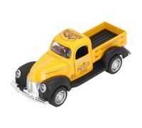 Modelo de Camión de Fundición, Colección Vintage 1:32 Ornamento de Regreso de Regreso de de Camión de Aleación Modelo Juguete para Diario Realista Diario (Tipo 3)
