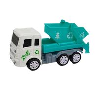 Modelo de camión de limpieza pequeño: juguetes para educación temprana, aprendizaje y juego Automóvil de empuje, modelo de vehículo de inercia | habilidades motoras para niños pequeños, juguetes de