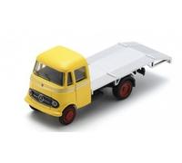 MODELO DE CAMIÓN ESTÁTICO DIECAST SCHUCO MERCEDES L319 CAR TRANSPORTER...