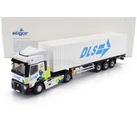 MODELO DE CAMIÓN ESTÁTICO ELIGOR RENAULT T480 CAMIÓN CAJA DLS TRANSPORTES 2021