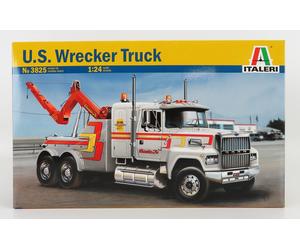 MODELO DE CAMIÓN ESTÁTICO ITALERI FORD 9000 CAMIONETA 3 EJES 1986 CARRO DE HE...