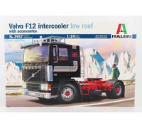 MODELO DE CAMIÓN ESTÁTICO ITALERI VOLVO F12 TURBO 6 CAMIÓN TRACTOR DE TECHO B...