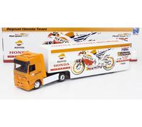 MODELO DE CAMIÓN ESTÁTICO MERCEDES ACTROS 1857 TEAM HONDA RC213V MOTOGP 2017 ...