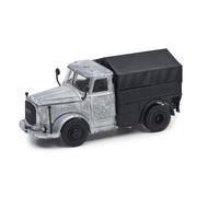 MODELO DE CAMIÓN ESTÁTICO SCHUCO KAELBLE K632 1963 GRIS MODELISMO ESCALA 1:87