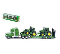 MODELO DE CAMIÓN ESTÁTICO SIKU TRANSPORTE TRACTORES JOHN DEERE ESCALA 1:87