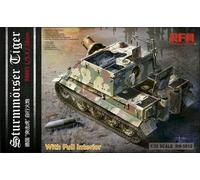 Modelo De Campo Rye RM-5012 - 1/35 Sturmmörser Tiger RM61L/5,4/38 Con Completo