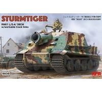Modelo De Campo Rye RM-5035 - 1/35 Sturmtiger Con Ruedas Funcionales - Nuevo