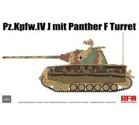 Modelo De Campo Rye RM-5068 - 1/35 Pz.Kpfw.IV J Con Torreta Panther F - Nuevo
