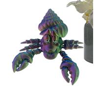 Modelo De Cáncer Ermitaño, Juguete De Cáncer Ermitaño, Animal Marino Simulado, Figura De Modelo Impreso En 3D, Modelo De Residentes De Mar, De Escritorio, Decoración De Cáncer Er