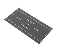 Modelo de Carretera de Plástico, Escena Urbana DIY | Detalles Realistas de Vía y Cruce, Fácil Montaje, Juego Creativo y Aprendizaje del Tráfico