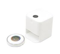 Modelo De Casa De Muñecas - Decoración Estética Coleccionable, Figura De Mini Robot Aspirador | Estatua En Miniatura Creativa Para Estante De Dormitorio, Sala De Estudio, Habitación De Niños, Mesita D