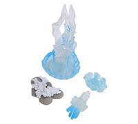 Modelo de Ciclo de Medusas Azules, Juguete de Simulación Realista, Modelo Animal, Juguete de Crecimiento Educativo para Niños, Interacción Entre e Hijos, Material de PVC Seguro, 4 Piezas