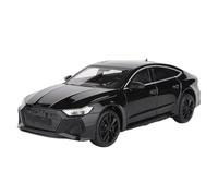 Modelo de coche 1:24 para Audi RS7 Coupé de aleación fundido a presión, modelo de coche de metal no incluye baterías (Blackone)