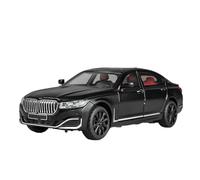 Modelo de coche 1/24 para THE 7 760Li modelo de coche fundido a presión en miniatura con puertas que se pueden abrir, no incluyen baterías (Blackone)