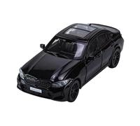 Modelo de coche 1:32 para 320i THE 3 2023 modelo de coche de aleación de metal fundido a presión, batería no incluida (Blackone)