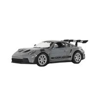 Modelo de coche 1:36 para Po&rs&che 911 GT3 RS Aleación Mini modelo de coche Racing Diecasts Metal Sports Simulation Collection Pull Back (gris)
