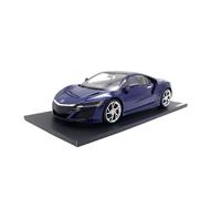 Modelo De Coche A Escala 1:12 para Honda Acura NSX Supercar Modelo De Coche Resina Coleccionable Tema De Cumpleaños Adornos Juguete Miniatura De Colección(Blue)