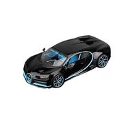 Modelo De Coche A Escala 1:18 Bugatti Chiron - Modelo Coche Simulación Aleación para Adultos Fundición Estática Colección Exhibición Color Negro Miniatura De Colección(Blue)
