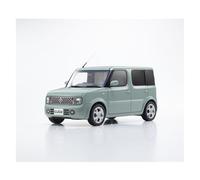Modelo De Coche A Escala 1:18 Nissan Cube - Modelo De Coche De Resina Azul/Verde Decoración para El Hogar Adornos Estáticos Miniatura De Colección(Green)