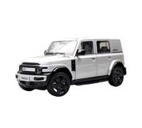 Modelo De Coche A Escala 1:18 para Chery V23 New Energy SUV Modelo De Coche De Aleación Decoración Colección Vehículo Exhibición Estática Miniatura De Colección(White)