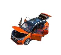 Modelo De Coche A Escala 1:18 para La Colección BYD Song con Puerta Base Completamente Abierta Modelo Coche Aleación Pasatiempos Naranja Miniatura De Colección