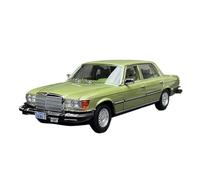 Modelo De Coche A Escala 1 18 para Mercedes Benz 450SEL Simulación De Coches Clásicos Modelo De Coche De Aleación Colección Adornos Retro Miniatura De Colección