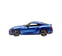 Modelo De Coche A Escala 1 18 para Toyota Supra A90 Modelo Coche Aleación Completamente Abierto Colección Adornos Vehículos Fundición Estática Miniatura De Colección(Blue)