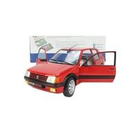 Modelo De Coche A Escala 1:18 Peugeot 205 MK.1 GTI - Mini Coche Deportivo Clásico De Aleación De Doble Puerta Miniatura De Colección