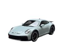 Modelo De Coche A Escala 1:18 Porsche 911 Dakar 2022 Simulación De Coche De Aleación Totalmente Abierto Colección Hobby Blanco Azul Miniatura De Colección(Green)