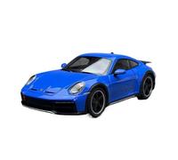 Modelo De Coche A Escala 1:18 Porsche 911 Dakar 2022 Simulación De Coche De Aleación Totalmente Abierto Colección Hobby Blanco Azul Miniatura De Colección(Blue)