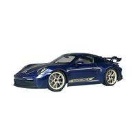 Modelo De Coche A Escala 1:18 Porsche 911 GT3 2021 Modelo De Coche De Aleación Apto para Juguetes De Jóvenes Y Adultos Miniatura De Colección(Blue)