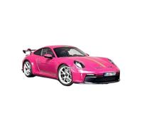 Modelo De Coche A Escala 1:18 Porsche 911 GT3 2021 Modelo De Coche De Aleación Apto para Juguetes De Jóvenes Y Adultos Miniatura De Colección(Red)
