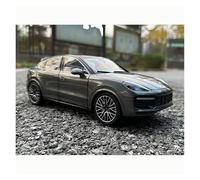 Modelo De Coche A Escala 1/18 Porsche Cayenne Turbo Coupe 2019 Modelo De Coche De Aleación Modelo De Coche Terminado Recuerdo para Adultos Miniatura De Colección(Gray)