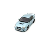 Modelo De Coche A Escala 1:18 Subaru STI 8.ª Generación Impreza WR1 2003 Modelo De Coche De Resina Azul Miniatura De Colección