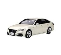 Modelo De Coche A Escala 1:18 Toyota Crown 3.5 RS Versión Japonesa Resina Modelo De Coche Decoración Colección Entusiastas Blanco Miniatura De Colección