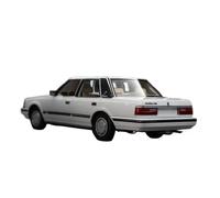 Modelo De Coche A Escala 1:18 Toyota Crown MS122 Modelo Coche Aleación Séptima Generación Totalmente Abierto Color Blanco Ideal para Entusiastas Miniatura De Colección(White with White Interior.)