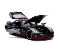 Modelo De Coche A Escala 1:24 Dodge Viper 2008 - Vehículos Aleación Fundidos Presión Modelo Miniatura Juguete Interactivo para Coche Decoración Miniatura De Colección