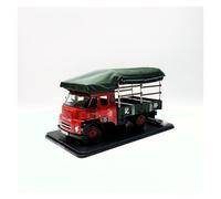 Modelo De Coche A Escala 1/24 para El Modelo Automóvil Aleación Camión Pequeño Hong Kong Shengji Adecuado para Adultos Y Coleccionistas Fiesta Miniatura De Colección(Red)