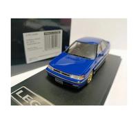 Modelo De Coche A Escala 1/43 Subaru Legacy RS BC5 Modelo Coche Resina Azul Recuerdo Adultos Juguete Clásico Exhibición Estática Coleccionable Miniatura De Colección