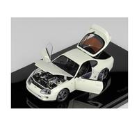 Modelo De Coche A Escala 1:43 Toyota Speedmaster Supra A80 Modelo De Coche De Aleación Completamente Abierto Adornos Metálicos Proporcionales Miniatura De Colección(White)