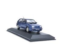 Modelo De Coche A Escala 1:43 Volkswagen Golf 1989 Modelo De Coche De Colección De Aleación Fundida A Presión Azul Decoración para El Hogar Miniatura De Colección