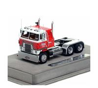 Modelo De Coche A Escala 1:50 para Camión Pesado 4070B Tractor De Cabeza Plana Remolque Ingeniería Camión Colección Decorativo Escritorio Miniatura De Colección