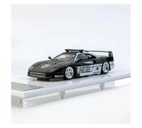 Modelo De Coche A Escala 1:64 Ferrari F40 1990 NFS RCPD Modelo De Resina Coche De Policía De Alta Velocidad Decoraciones De Escritorio Miniatura De Colección