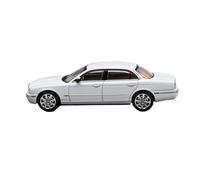 Modelo De Coche A Escala 1:64 Jaguar XJ X350 - Modelo De Coche De Aleación Colección De Metal A Pequeña Escala Recuerdo Miniatura De Colección(White)
