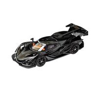 Modelo De Coche A Escala 1:64 para Apollo Helios IE Modelo De Coche De Resina para Adultos Decoración Colección Hobby Blanco Miniatura De Colección(Black)