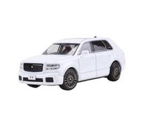Modelo De Coche A Escala 1:64 para El SUV De Lujo Toyota Century La Mejor Colección De Adornos De Modelos De Autos De Aleación del Mundo Miniatura De Colección(White)