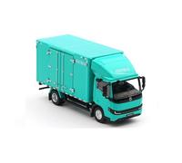Modelo De Coche A Escala 1:64 para Geely Remote Star Intelligence Green Box Cargo Scene Decoración Modelo De Coche De Aleación Juguete Miniatura De Colección